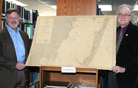 Nabb Research Center Accepts Early 1900s Oyster Chart Donation